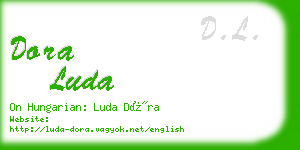 dora luda business card